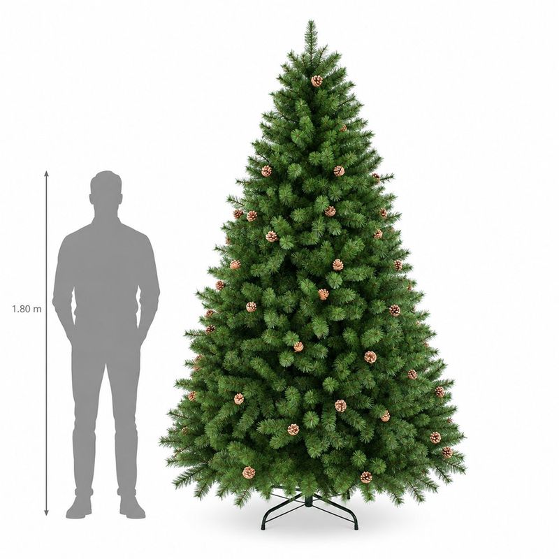 Árbol de Navidad con Conos