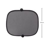 Set de 2 Tapasoles para Ventana de Auto con Ventosas Color Negro
