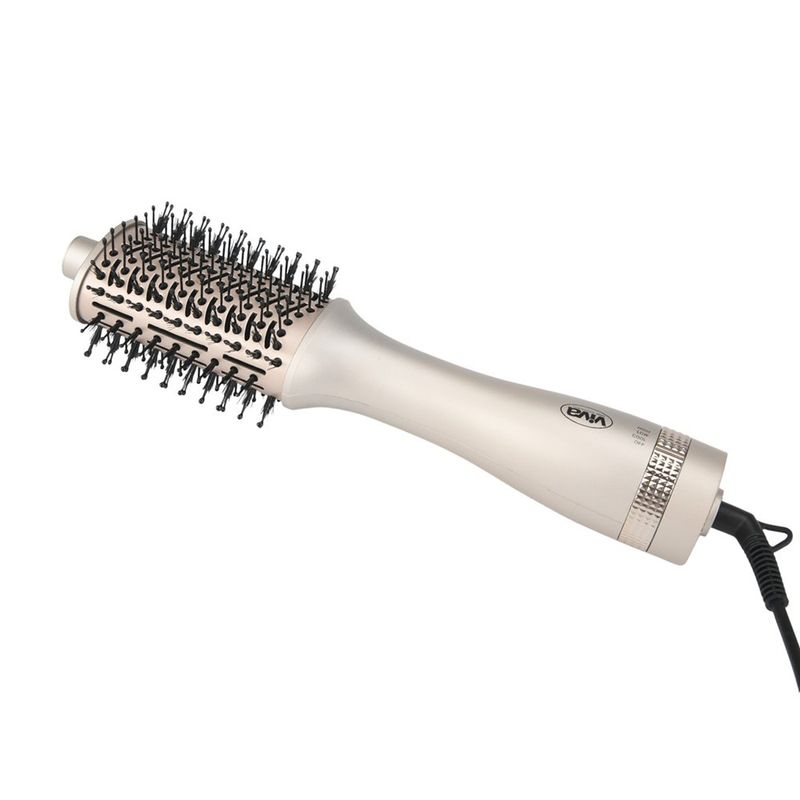 Cepillo de Cabello Eléctrico Hot Brush de Alta Potencia Color Rosado