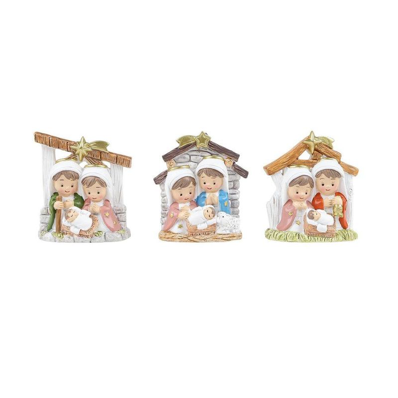 Imán Navideño de Nacimiento 6.5 x 2 x 7.5 cm - Diseño Surtido