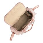Pañalera Tipo Bolso con Múltiples Compartimentos Color Rosado
