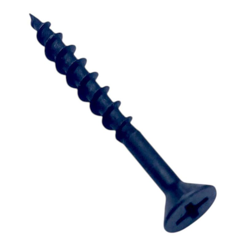 Tornillo para Tabla Yeso No 8 x 1-1/2 Plg Color Negro 500 Unidades