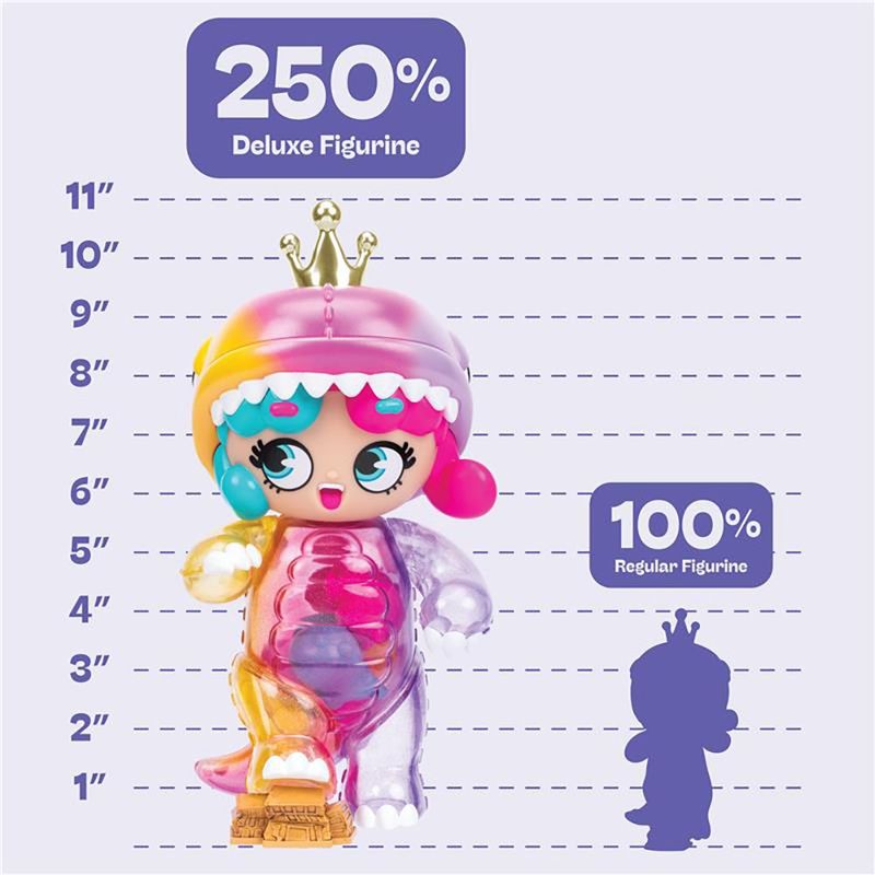 Muñeca Coleccionable Deluxe Kweenie Serie Kween of Rawr 28 Cm con Articulación