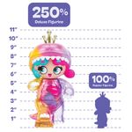 Muñeca Coleccionable Deluxe Kweenie Serie Kween of Rawr 28 Cm con Articulación