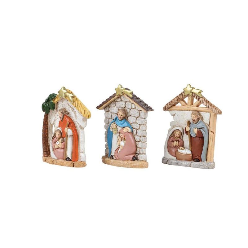 Imán Navideño de Nacimiento 6.5 x 1.5 x 7.5 cm - Diseño Surtido