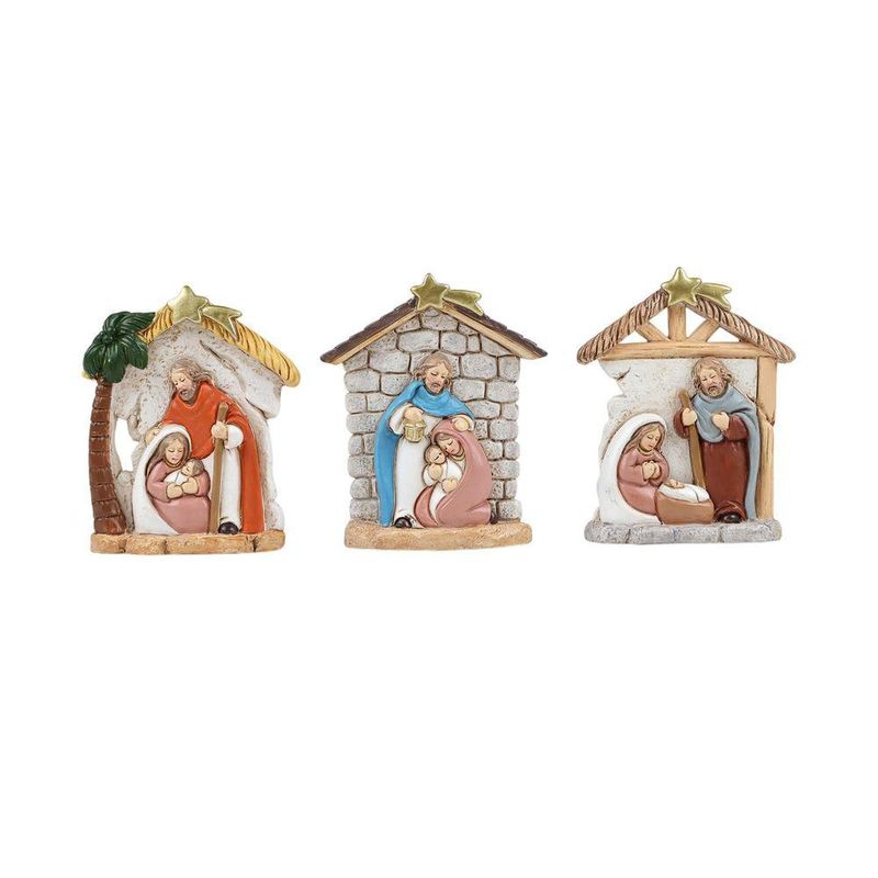 Imán Navideño de Nacimiento 6.5 x 1.5 x 7.5 cm - Diseño Surtido
