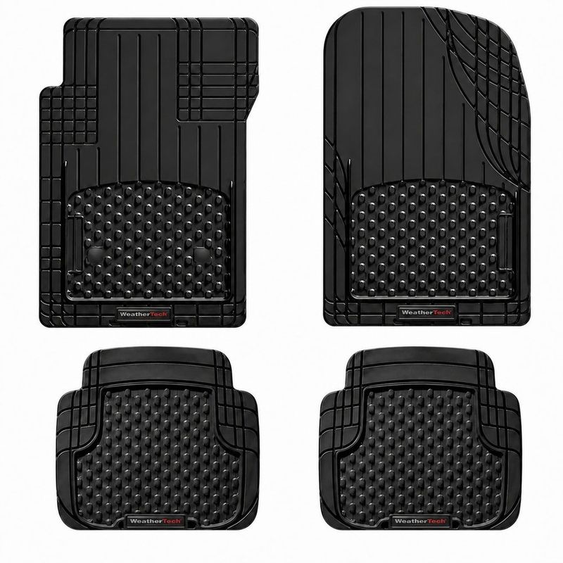 Alfombras Universales Recortables para Carro Juego de 4 Piezas