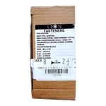 Tornillo para Tabla Yeso No 8 x 2-1/2 Plg Color Negro 100 Unidades