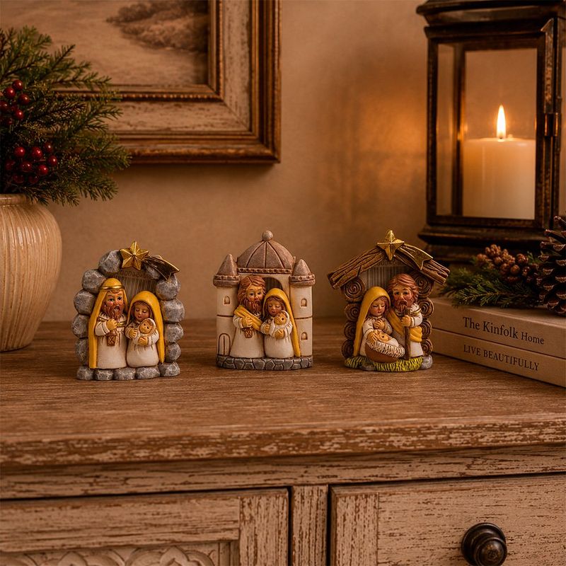 Imán Navideño de Nacimiento 5 x 1.5 x 5.5 cm - Diseño Surtido