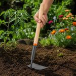 Azadón Tomatero con Mango de Madera de 16 Plg para Cultivo