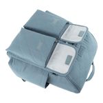 Pañalera Tipo Mochila con Múltiples Compartimentos Color Celeste