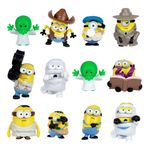 Mini Figuras Sorpresa de Minions & Monsters 2 Plg con Brillo en la Oscuridad - Presentación Surtida