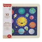 Rompecabezas de Madera Fisher-Price con Diseño del Sistema Solar de 10 Piezas