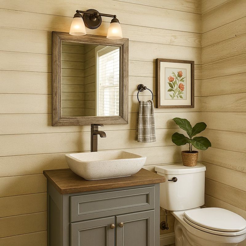 Monomando para Baño Park Avenue Color Bronce Toscano