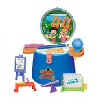 Set de Juego de Aula en Cubeta con Accesorios Escolares Multicolor