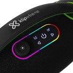 Bocina Portátil RGB Bluetooth Waverider Pro 60 W en Color Negro