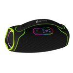 Bocina Portátil RGB Bluetooth Waverider Pro 60 W en Color Negro