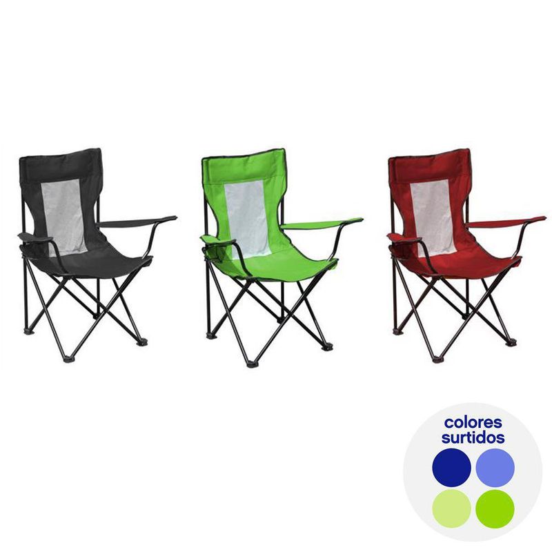 Silla para Camping Colores Surtidos - Quikshade