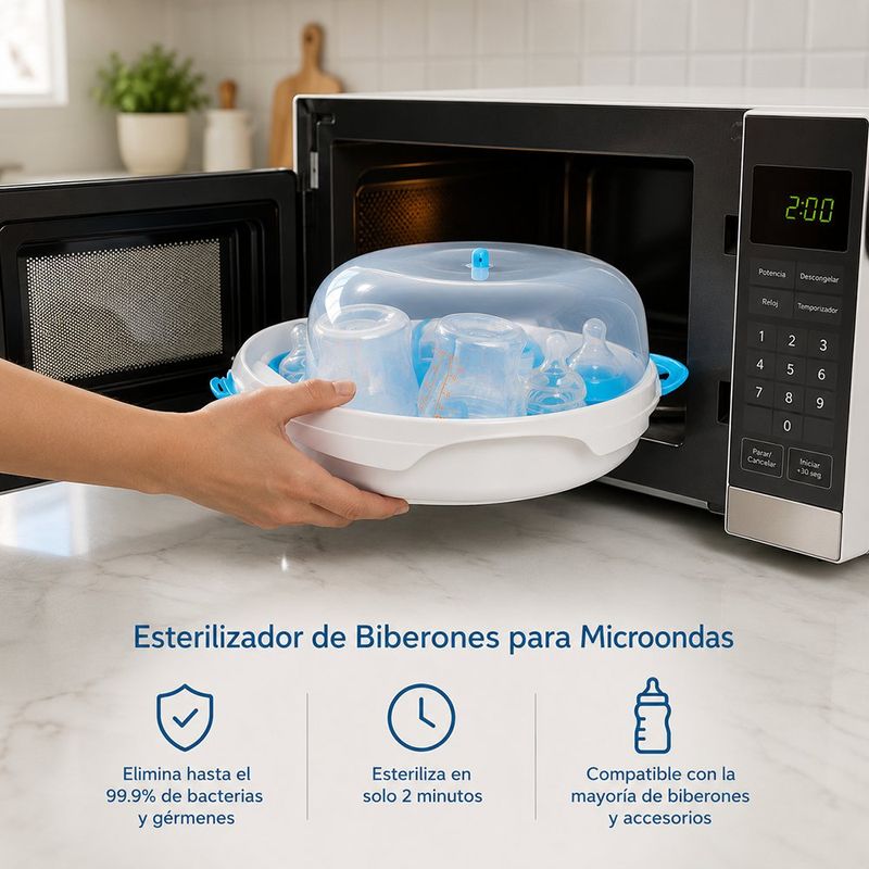 Esterilizador Para Microondas Steam Guard - Munchkin