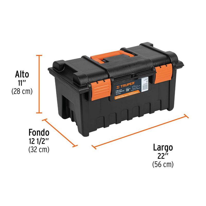 Set Rotomartillo de 1/2 Plg 650 W con Caja de Herramientas y Organizador
