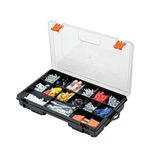 Set Rotomartillo de 1/2 Plg 650 W con Caja de Herramientas y Organizador