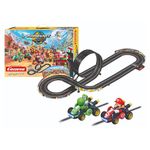 Pista de Carreras Carrera GO!!! Mario Kart World con Mario y Yoshi Escala 1:43