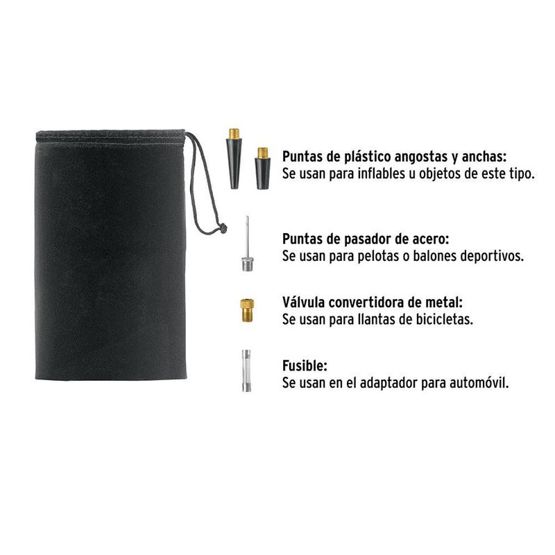 Inflador Compresor de Aire Inalámbrico Portátil 150 PSI con Pantalla Digital, Batería Recargable y Linterna