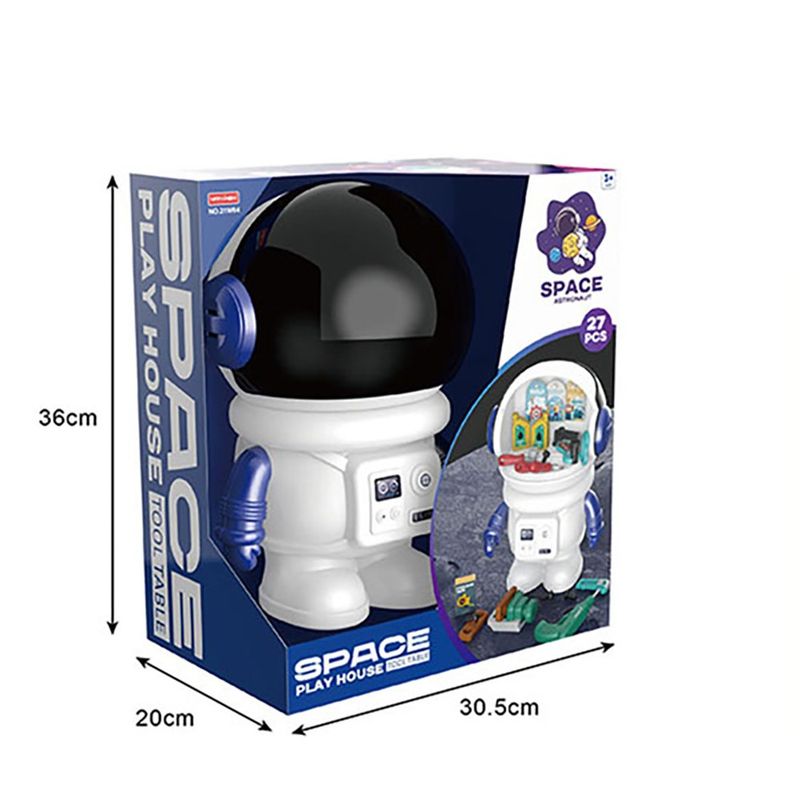 Set de Herramientas de Astronauta con Estación de Juego de 27 Piezas