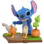 Figura Coleccionable de Stitch con Escenas del Live-Action 3 Plg - Presentación Surtida
