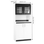 Mueble para Microondas Finlandia 80X40X178.5 Cm - Complementos