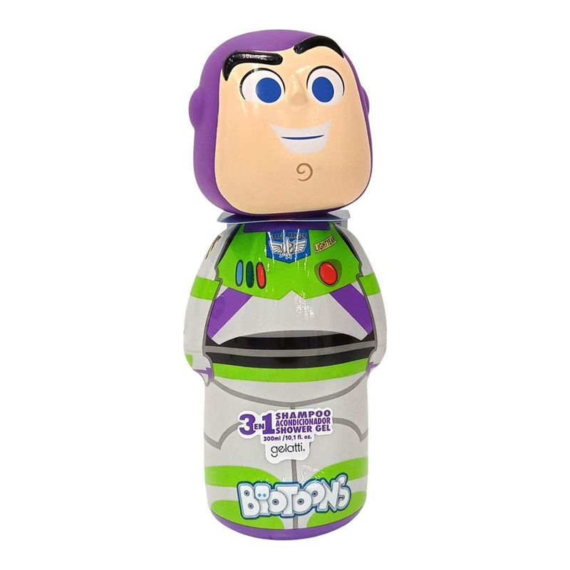Shampoo 3 en 1 Biotoons de Toy Story 300 ml - Presentación Surtida