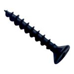 Tornillo para Tabla Yeso No 6 x 1 Plg Color Negro 100 Unidades