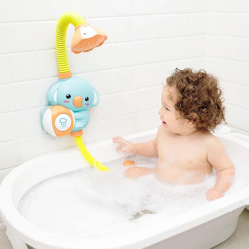 Ducha Portátil de Baño para Bebé Diseño Koala con Ventosas y Manguera Flexible