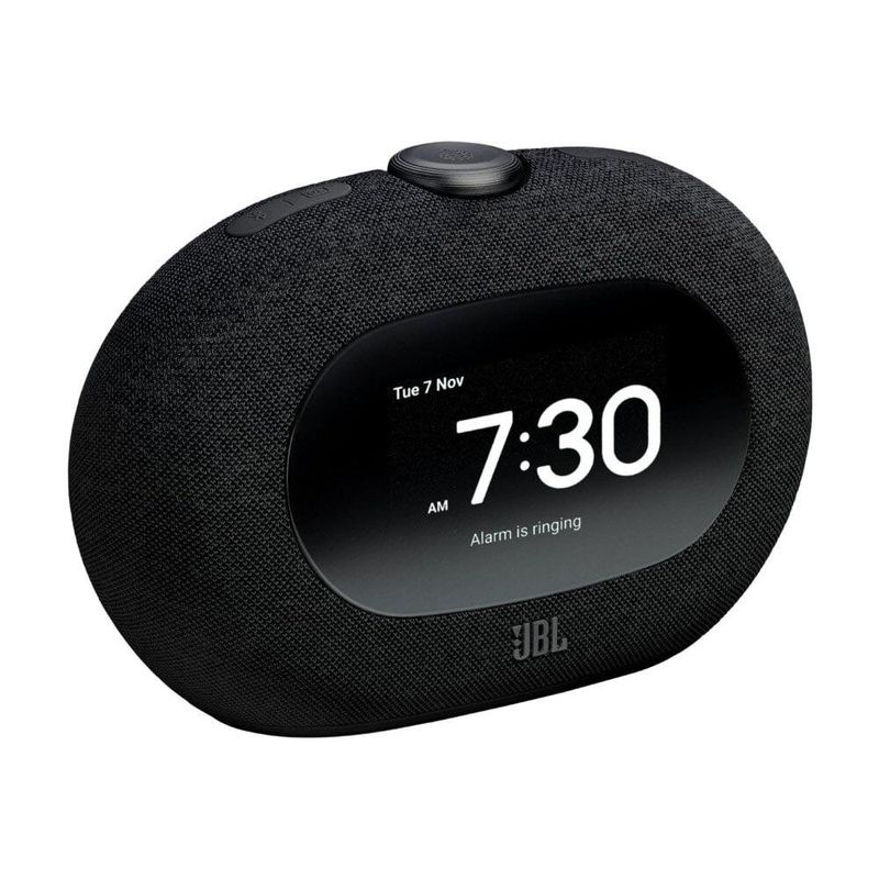 Kit Barra de Sonido Bar 300MK2 de 5.0 Canales y Radio Reloj Horizon 3 con FM y Bluetooth Negro, 2 Piezas