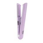 Plancha de Cabello Inalámbrica Recargable con Pantalla Digital Color Lila