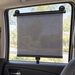 Tapasol Retráctil para Vidrio de Carro con Ventosas para Proteger al Bebé del Sol
