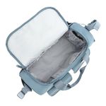 Pañalera Tipo Bolso con Múltiples Compartimentos Color Celeste