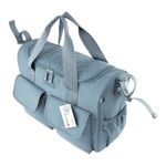 Pañalera Tipo Bolso con Múltiples Compartimentos Color Celeste