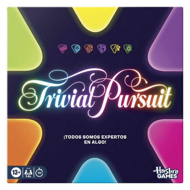Juego de Mesa de Cultura General Trivial Pursuit 2026 con 1,200 Preguntas