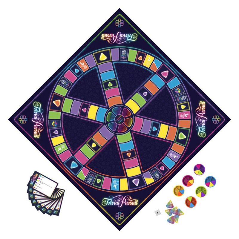 Juego de Mesa de Cultura General Trivial Pursuit 2026 con 1,200 Preguntas