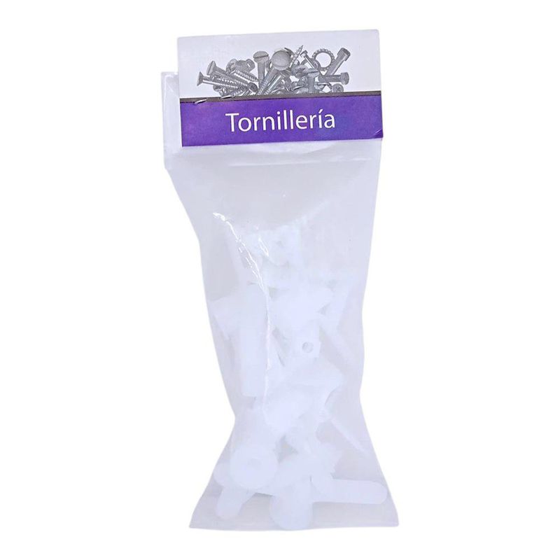 Tarugo Mariposa para Tabla Yeso de 3/8 x 1 Plg 10 Unidades