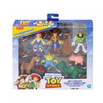 Set de 7 Figuras de Toy Story del Cuarto de Andy con 3 Accesorios