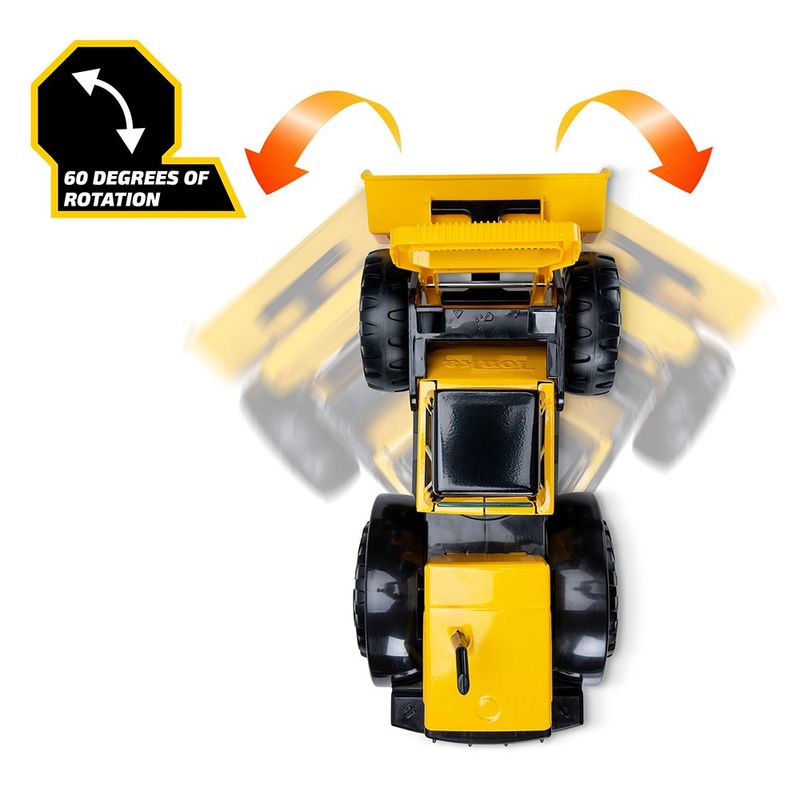 Cargador Frontal Tonka Steel Classics de Metal 3+ Años Color Amarillo