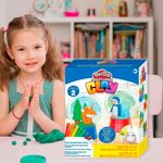 Set de Plasticina Play-Doh Sculpt 'n Mold Clay Bola de Nive para 6+ Años