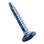 Tornillo Autoperforante para Tabla Yeso No 6 x 1 Plg Galvanizado 100 Unidades