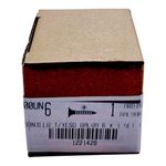 Tornillo Autoperforante para Tabla Yeso No 6 x 1 Plg Galvanizado 100 Unidades