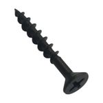 Tornillo para Tabla Yeso No 8 x 1-1/4 Plg Color Negro 100 Unidades