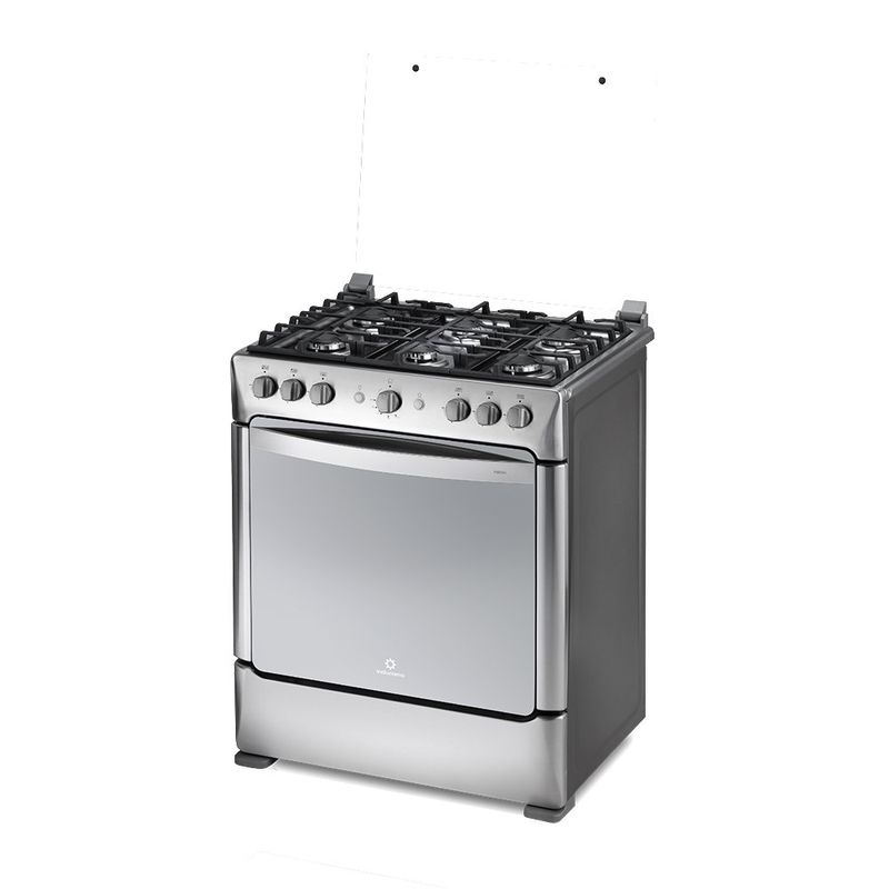 Estufa Con Horno Parma Safiro 6 Hornillas 30 Plg - Indurama