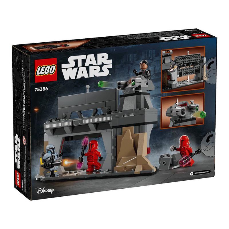 LEGO Star Wars Batalla entre Paz Vizsla y Moff Gideon #75386 de 289 Piezas