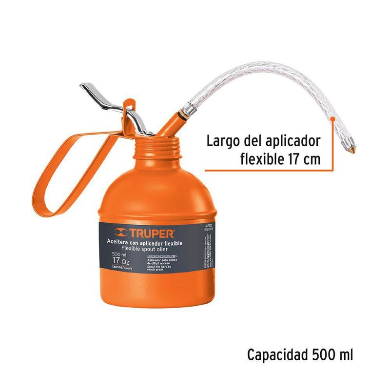 Aceitera con Aplicador Flexible de 300 Ml